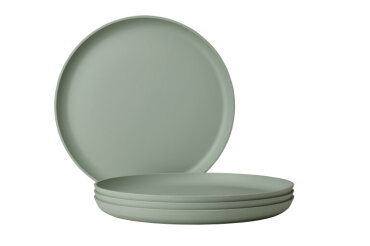 grande assiette silueta 260 mm set 4 pcs - nordic sage