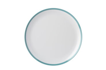 Assiette plate Flow 260 mm - Nordic green