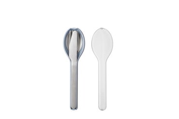 Besteck-Set Ellipse 3-teilig - Nordic blue