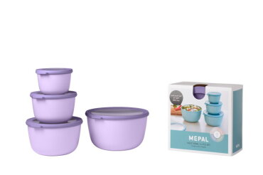 Set Multisch&uuml;ssel Cirqula hoch, 4-teilig (500+1000+2000+3000 ml) - Vivid lilac