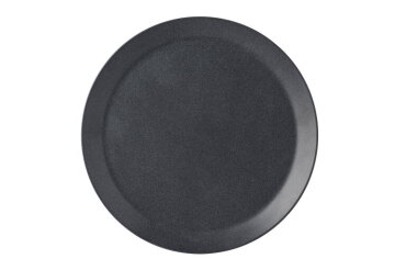 Assiette plate Bloom 280 mm - Pebble black