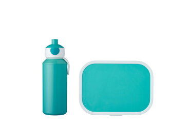 lunch set campus (pu+lb) - turquoise