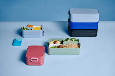 Bento lunchbox Take a Break large - Nordic blue