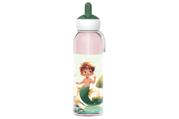 Entwirf deine eigene Wasserflasche Flip-up - Meerjungfrau
