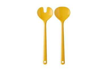 couverts à salade synthesis 2 pcs xl - yellow