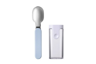 Folding spoon Ellipse - Nordic blue