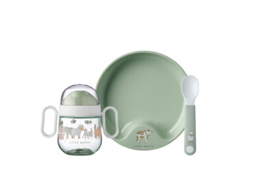 Set baby dinnerware Mepal Mio 3 pcs - Little Farm