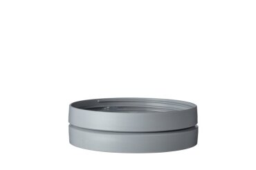 under + middle lid lunch pot ellipse mini - light grey