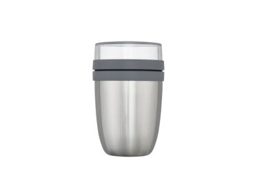 Insulated lunch pot Ellipse - Natural brushed