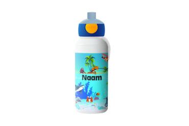 Ontwerp je eigen drinkfles pop-up Campus- Tropical Ocean