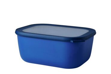 Multi bowl Cirqula rectangular 3000 ml / 101 oz - Vivid blue