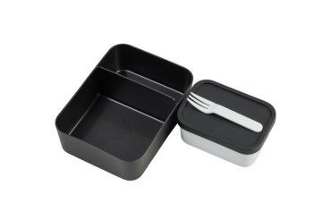 Set d’accessoires bento boîte à déjeuner tab large  - Nordic black
