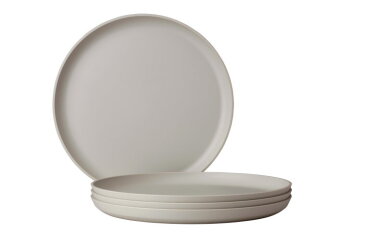 Set Essteller Silueta 260 mm 4 Stück - Nordic white