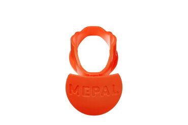 Push button drinking bottle pop-up campus - orange