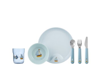 coffret repas enfant mio 6 pcs - sailors bay