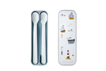 Set de cuillères bébé Mepal Mio 2 pcs - Sailors Bay