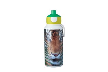 gourde pop-up campus 400 ml - animal planet tiger