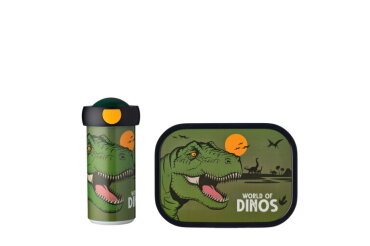 Lunchset Campus (schoolbeker + lunchbox) - Dino