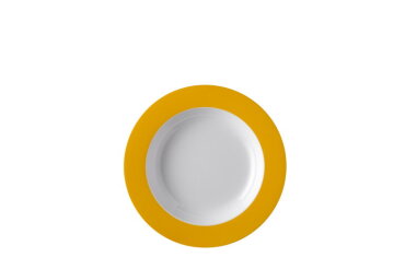 Diep bord Wave 210 mm - yellow