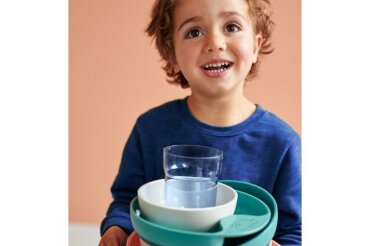 children's bowl mio - deep turquoise