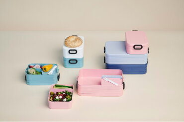 Bento lunch box Take a Break large - Nordic denim