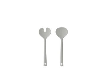 salad server set synthesis small 2 pcs - grey