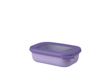 multi bowl cirqula rectangular 500 ml / 17 oz - Vivid lilac