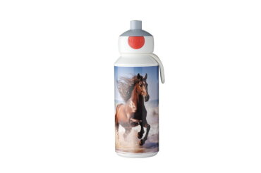 Trinkflasche pop-up Campus 400 ml - Wild Horse
