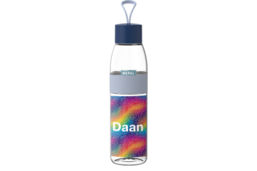 Entwirf deine eigene Trinkflasche 500 ml - Regenbogen