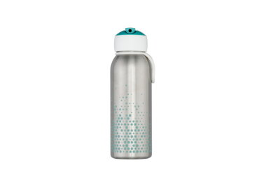 Insulated bottle flip-up Campus 350 ml - turquoise