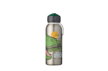 Isoleerfles flip-up Campus 350 ml - Dino