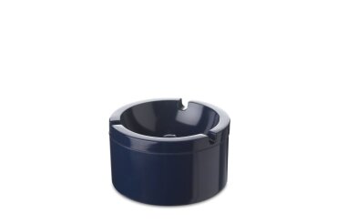 Ashtray With Lid - Ocean Blue