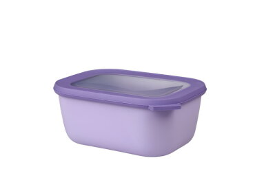 Multi bowl Cirqula rectangular 1500 ml / 50.7 oz - Nordic lilac
