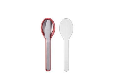 Cutlery Ellipse 3-piece set - Vivid mauve