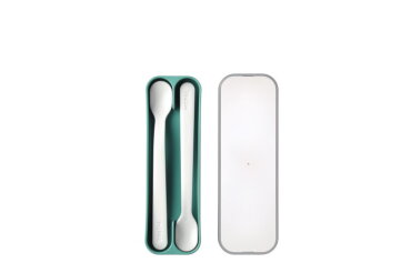 Feeding spoon Mepal Mio set of 2 - Deep turquoise