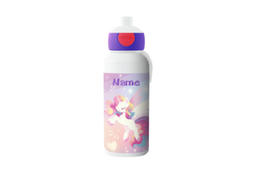 Entwirf deine eigene Trinkflasche Pop-up Campus - Unicorn Glow