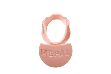 Push button drinking bottle pop-up campus - soft pink