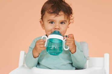 Non-spill sippy cup 2.0 Mio 200 ml - Deep turquoise