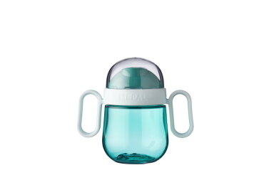 Non-spill sippy cup Mepal Mio 2.0 - Deep turquoise