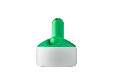 Cap water bottle flip-up Campus - green