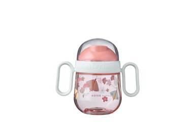Non-spill sippy cup Mio 200 ml - Flowers & Butterflies