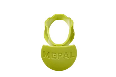 Push button drinking bottle pop-up campus - lime