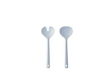 salad server set synthesis small 2 pcs - nordic blue