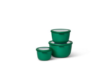 Set Multischüssel Cirqula hoch, 3-teilig (500+1000+2000 ml) - Vivid green