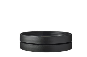 Under + middle lid lunch pot Ellipse - Nordic black