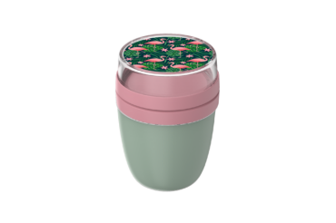 Entwirf deinen eigenen Lunchpot mini - Flamingo