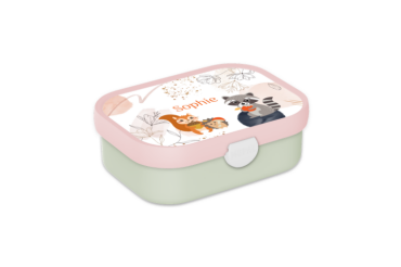Ontwerp je eigen Lunchbox Campus - Eekhoorn, egel en wasbeer