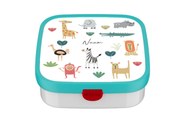 Ontwerp je eigen Lunchbox Campus groot - Animal Friends