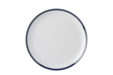 Assiette plate Flow 260 mm - Ocean blue