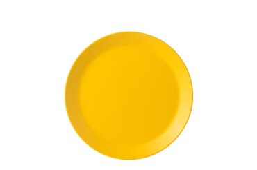 breakfast plate bloom 240 mm - pebble yellow